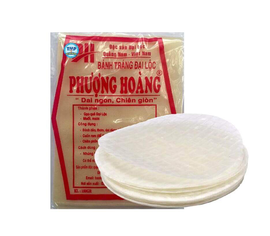 Bánh Tráng Đại Lộc Phượng Hoàng Cuốn Là Mê!