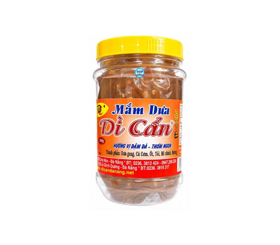 Đu Đủ Dầm Mắm Nêm Đặc Biệt Dì Cẩn