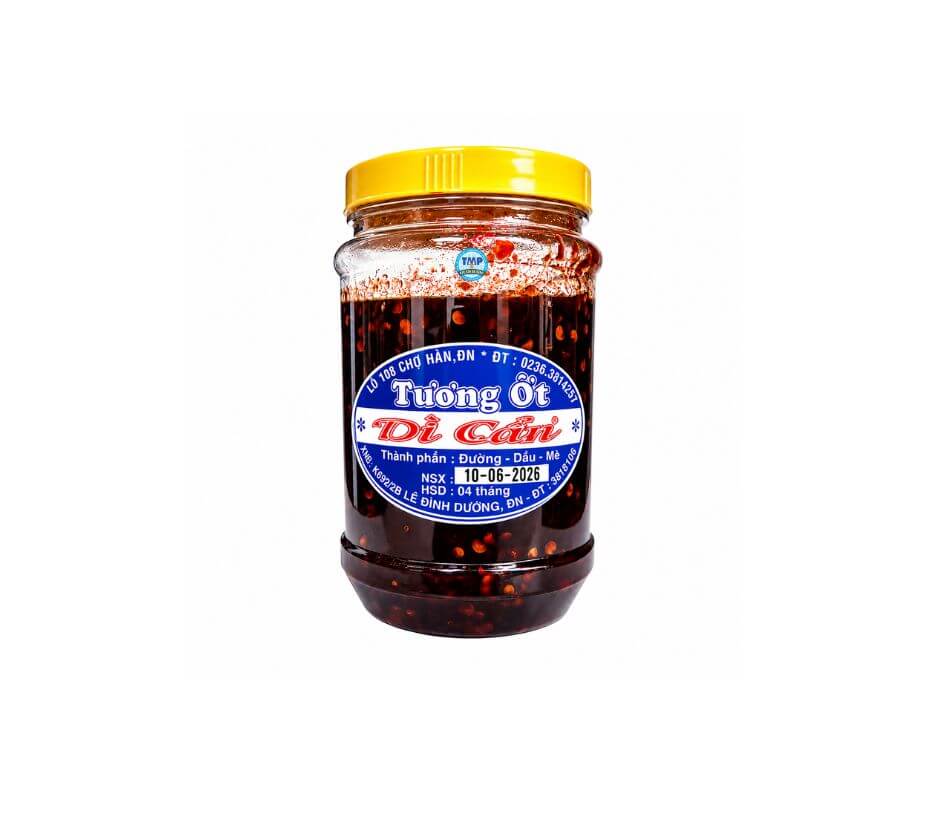Tương Ớt Chưng Đặc Biệt Dì Cẩn